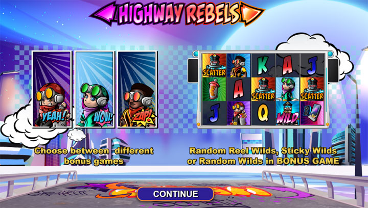 สล็อต Highway Rebels