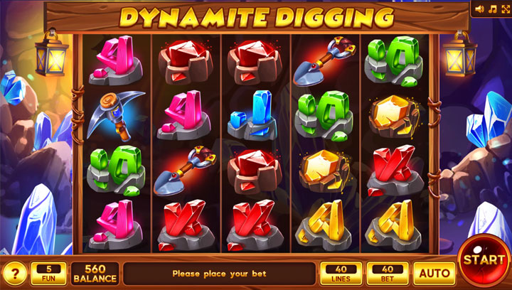 สล็อต Dynamite Digging