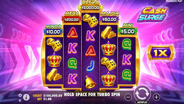 สล็อต Cash Surge