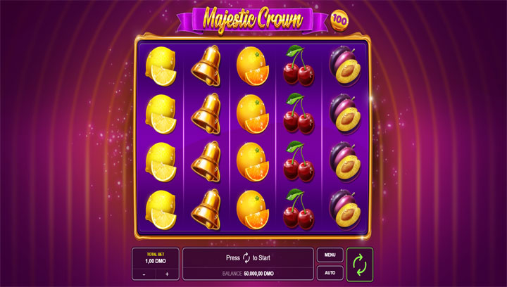 สล็อต Majestic Crown 100
