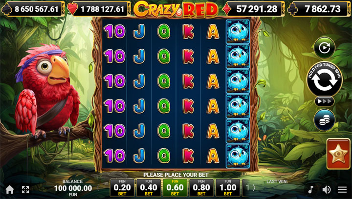 สล็อต Crazy Red